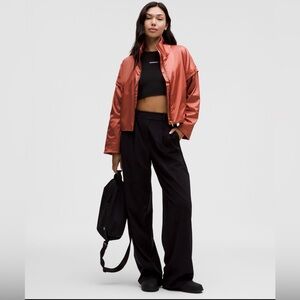 Lululemon Satin Balloon Sleeve Jacket NWT Size 6